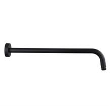 Braço de chuveiro Enoughmen 30cm em aço inoxidável 90 preto fosco Braço de chuveiro Enoughmen 30cm em aço inoxidável 90 preto fosco