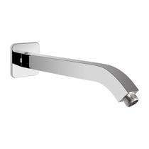 Braço de chuveiro HarJue 304 de aço inoxidável montado na parede 25 cm cromado Braço de chuveiro HarJue 304 de aço inoxidável montado na parede 25 cm cromado