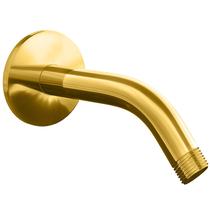 Braço de chuveiro SparkPod 15 cm em aço inoxidável sólido, ouro egípcio Braço de chuveiro SparkPod 15 cm em aço inoxidável sólido, ouro egípcio