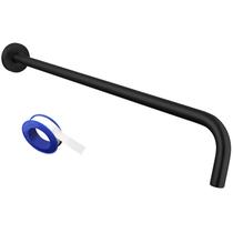 Braço de chuveiro Voolan Extension 60cm em aço inoxidável preto