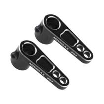 Braço De Direção Metálico 25T Servo Horn 2Pack Para Motor Futaba Savox HD 1/8 1/10 Carro De Corrida