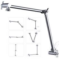 Braço de extensão de cabeça de chuveiro G-Promise 50 cm de altura e ângulo Braço de extensão de cabeça de chuveiro G-Promise 50 cm de altura e ângulo