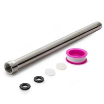 Braço de extensão de cabeça de chuveiro OFFO Brushed Nickel 30cm em aço inoxidável Braço de extensão de cabeça de chuveiro OFFO Brushed Nickel 30cm em aço inoxidável
