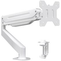 Braço de mola a gás Suptek Monitor Mount para 17 a 27 polegadas, branco