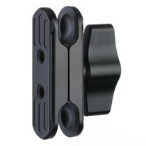 Braço de soquete duplo DEKEENSTAR, suporte de esfera de 6 cm e 17 mm