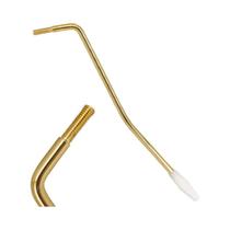 Braço De Tremolo Cromado Preto Dourado M6 Para Guitarra Elétrica Com Rosca De 6mm