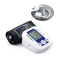 Braço digital de monitor de pressão arterial com tela LCD