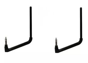 Braço Do Espelho Retrovisor Mercedes 709 710 912 Cor:Preto