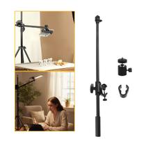 Braço Girafa Multifuncional Tpfoto para Mesa e Tripé 50cm com Cabeça Ball Head Braço Girafa Multifuncional Tpfoto para Mesa e Tripé 50cm com Cabeça Ball Head