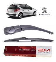 Braço Limpador Parabrisa Traseiro com Palheta Peugeot 207 SW Braço Limpador Parabrisa Traseiro com Palheta Peugeot 207 SW