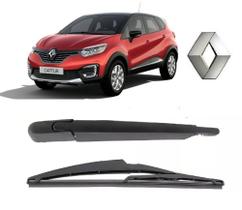Braço Limpador Parabrisa Traseiro com Palheta Renault Captur 2017 2018 2019 2020 2021 2022 2023