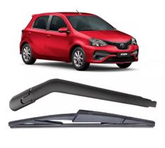 Braço Limpador Parabrisa Traseiro completo com Palheta para Toyota Etios