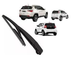 Braço Limpador Traseiro + Palheta Compass Renegade Uno Mobi