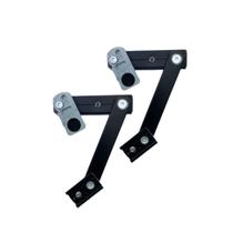 Braco maxim-ar 400mm/40cm janela linha suprema preto udinese par