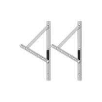 Braço maxim-ar 40cm/400mm janela linha 25 fosco articulado par Braço maxim-ar 40cm/400mm janela linha 25 fosco articulado par