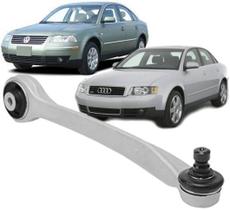 Braco Oscilante de suspensao Passat Audi A4 e A6 Superior Reto Esquerdo Motorista Braco Oscilante de suspensao Passat Audi A4 e A6 Superior Reto Esquerdo Motorista