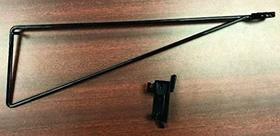 Braço para cabide RETAIL FIRST INC Metal Preto 36 cm