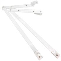 Braço para Janela Maxim-Ar 250mm Branco AlumiconteBRA698C27 Par Braço para Janela Maxim-Ar 250mm Branco AlumiconteBRA698C27 Par