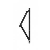 Braço para Janela Maxim-Ar 400mm Preto Alumiconte ARQ40C8 Par