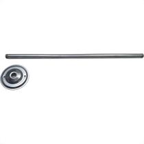 Braco Para Tempo Enerlux 0,50Cm Reto Com Canopla 1504 - Kit C/10