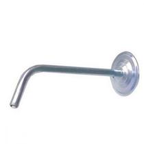 Braco Para Tempo Galvanizado Curvo 30Cm Relubras