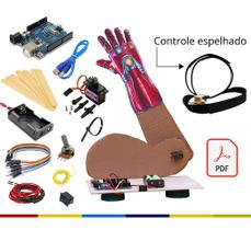 Braço Robótico DIY com Controle Espelhado - Kit de Robótica Educacional para Makers