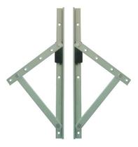 Braço Suporte Janela Maxim Ar Alumínio 25 Branco - 40cm Braço Suporte Janela Maxim Ar Alumínio 25 Branco - 40cm