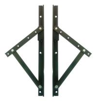 Braço Suporte Janela Maxim Ar Alumínio 25 Bronze - 32cm