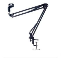 Braço Suporte Pedestal De Mesa Articulado Para Microfones