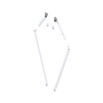 Braço Suprema Udinese Maximar 500mm Bra702 Branco 6 Pares