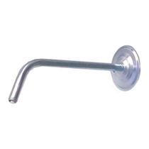 Braco tempo galvanizado curvo 30 cm