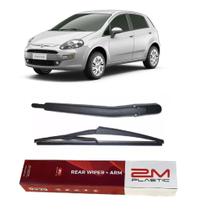 Braço Traseiro completo com Palheta para Limpador de Parabrisa Traseiro Fiat Punto 2008 Até 2016