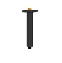 Braço/Tubo Quadrado Para Chuveiro/Ducha Inox De Teto Preto Braço/Tubo Quadrado Para Chuveiro/Ducha Inox De Teto Preto