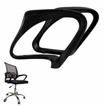 Braços Cadeira Escritorio Par Ergometrico Apoio Conforto Resistente Estudo Leitura Home Office Trabalho Braços Cadeira Escritorio Par Ergometrico Apoio Conforto Resistente Estudo Leitura Home Office Trabalho
