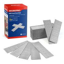 Brad Nails WORKPRO, calibre 18, 1-1/2 polegadas e 6000 unidades, para Brad Nailer