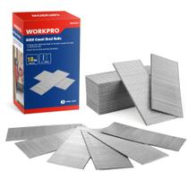 Brad Nails WORKPRO, calibre 18, 2 polegadas e 6000 unidades, universal