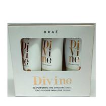 BRAÉ Divine Antifrizz Miniatura Kit Viagem - Shampoo+Condicionador+Mascara 60ml