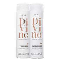 Braé Divine Antifrizz Smooth Shampoo + Condicionador 250ml