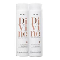 Braé Divine Antifrizz Smooth Shampoo + Condicionador 250ml