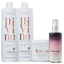 Brae Divine Kit Duo 1L Mascara 500g e Beauty Sleep 100ml