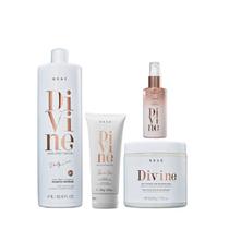 Brae Divine Shampoo 1L+Mascara 500g+Leave-in 200g+Serum Plume 60ml