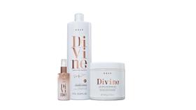 BRAÉ Divine Shampoo 1L, Mascara e Serum Plume Sensation