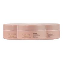 Brae Glow Shine Kit 3 Mascaras 200g Nutrição e Brilho Intenso para Cabelos Brae Glow Shine Kit 3 Mascaras 200g Nutrição e Brilho Intenso para Cabelos
