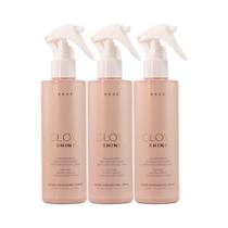 Braé Glow Shine Nutrição e Brilho Kit 3 Fluído 200ml Braé Glow Shine Nutrição e Brilho Kit 3 Fluído 200ml