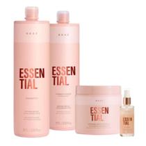 Braé Kit Oil Blend Essential Completo Salon (4 Produtos)