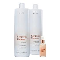 Braé Kit Oil Blend Gorgeous Volume Trio Salon (3 Produtos)