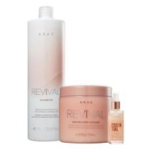 Braé Kit Oil Blend Revival Tratamento Trio Salon (3 Produtos)