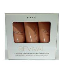 BRAÉ Revival Reconstrutor Miniatura Kit Viagem - Shampoo+Condicionador+Mascara 60ml