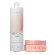 BRAÉ Revival - Shampoo 1L+Mascara de Reconstrução 200g