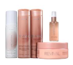 Brae Revival Shampoo+Condicionador 250ml+Mascara+Leave-in 200ml+ShineOil 60ml